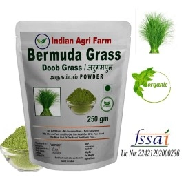 Iagrifarm Bermuda Grass Powder - 250 gram/Arugampul Powder