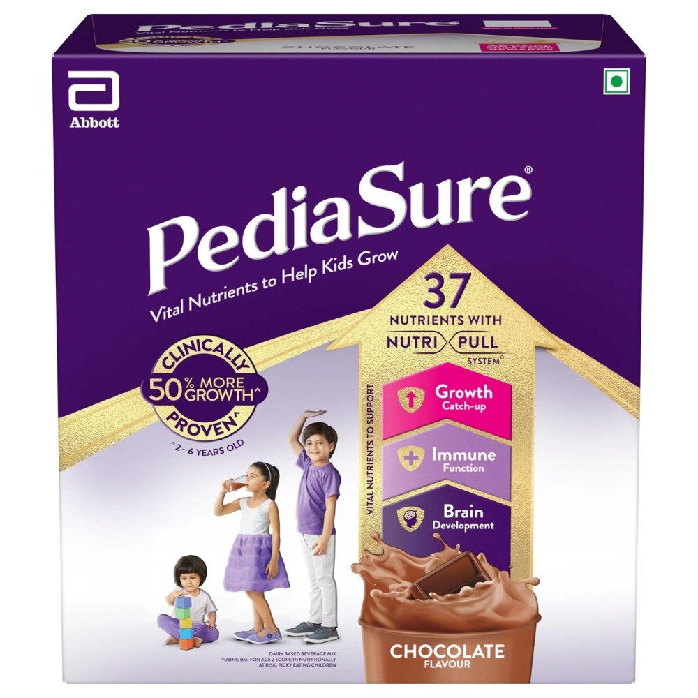 Pediasure Nutritional Drink Powder 1.9 kg, Chocolate, Scientifically Designed Nutrition for Supporting Kids Growth