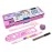 PARTEET Kids Stationery Combo of 1 Plastic Pink Pencil Box with Calculator, 1 Unicorn Pen, 1 Lead Pencil with Extra Lead, 1 Scale and 1 Eraser (Assorted Design)
