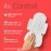 Nua Sanitary Pads For Women | Safe on Skin | Toxic-Free & Rash-Free | Unscented | 50 Ultra Thin Pads | 2 sizes in 1: Heavy Flow-XL+ & Medium-XL | Leakproof | With 50 Paper Disposal Pouches| Bulk Pack|
