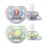 Philips Avent Ultra Air Pacifier 2 Pack - BPA-Free Dummy for Babies from 0-6 Months (Model SCF085/12) Parrot/Pineapple