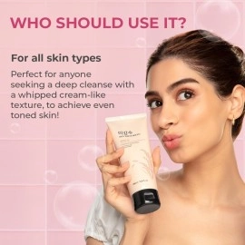 The Face Shop Rice Water Bright Foaming Face Wash 100ml | Face Wash for Glowing Skin | Cleanser for Uneven Skin Tone | Korean Skin Care For Oily skin