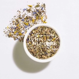 The Indian Chai - Energising Wellness Tea 50g with Yerba Mate, Ashwagandha, Ginkgo Biloba, Panax Ginseng, Nettle etc. for Energy, Focus, Digestion and Weight Loss, Herbal Tea