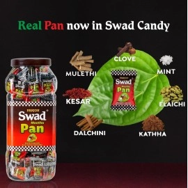 Swad Candy Jar | Ayurvedic, Authentic & Khatti Mithi Toffee (Meetha Pan)