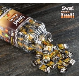 Swad Imli Candy Jar 200 Toffee (Khata Mitha Tamarind Masala) & Swad Original 50 Toffee Pack, 2 units