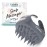 FABSKIN Hair Scalp Massager Shampoo Brush with Soft Silicone Bristles, Anti Dandruff, Exfoliating with Scalp Care (Grey)