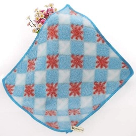 Khillayox Microfiber Small Size Face Towel,Handkerchief,Rumal - 400 Gsm,Extra Soft And Super Absorbent Face Towels For WomenS, Kids And Newborn Babies - Set Of 12 - (1 Dozen)-(25X25 Cm), Multi