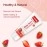 Luv Lap Naturals Baby Dent 100% Natural Toothpaste for Kids, Strawberry Flavour, SLS & Fluoride Free, Removes Plaque, Prevents Bacterial growth, Ensures Shiny White Teeth, Neutral pH, 12M+, 50g