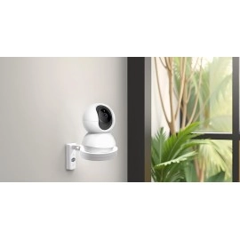 Bectro Strong Adhesive Camera Wall Mount for Security Camera, No Hole Needed, Perfect View Angle for CCTV Cameras MI 360, Qubo, Tp Link Tapo, Realme, Hikvision Ezviz, Cp Plus Ezycam, Trueview