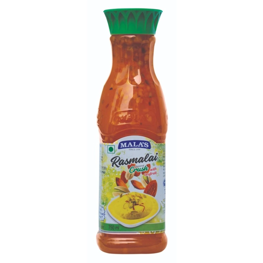 Mala\'s Rasmalai Crush 750Ml, Offwhite, No Artificial Colors