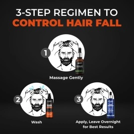 Beardo Hair Growth Vitalizer Shampoo for Men, 200 ml | With Biotin, Kopexil Promotes Reduces Fall Control Sulphate and Paraben Free Men