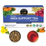 TEACURRY Men Support Tea (1 Month Pack, 30 Tea Bags) - Helps with Vitality, Strength and Proper Function