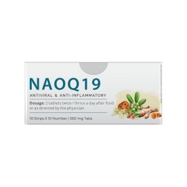 Sri Sri TATTVA Shuddhta ka Naam NAOQ19-Anti Viral|Immunity Booster|Treatment for Mild to Moderate Cases of viral Infection|Sore throat,Headache|200 Tabs|10 Strips x 10 Tabs 500mg (Pack of 2)