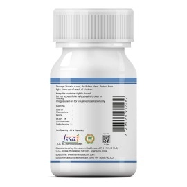 INLIFE Probiotic Lactobacillus Acidophilus 5 billion CFU | Gut Health Supplement for Men Women | Digestive Health, Immunity Booster | Promotes Probiotic Balance - 60 Vegetarian Capsules