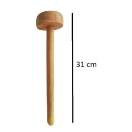 advancedestore Wooden Hand Masher/Dal/Lassi Ghotni (Pack of 1)