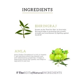 KHADI NATURAL Amla & Bhringraj Hair Oil- POWERED BOTANICS 200ML