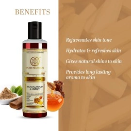 KHADI NATURAL SANDALWOOD & HONEY BODY WASH