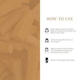 KHADI NATURAL SANDALWOOD & HONEY BODY WASH