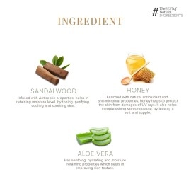 KHADI NATURAL SANDALWOOD & HONEY BODY WASH