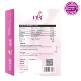 DHARMANIS INTERNATIONAL Vg-3 (24 tablets) With Rose Water Face Toner | Skin Toner | Makeup Remover For All Skin Types - 200 ml