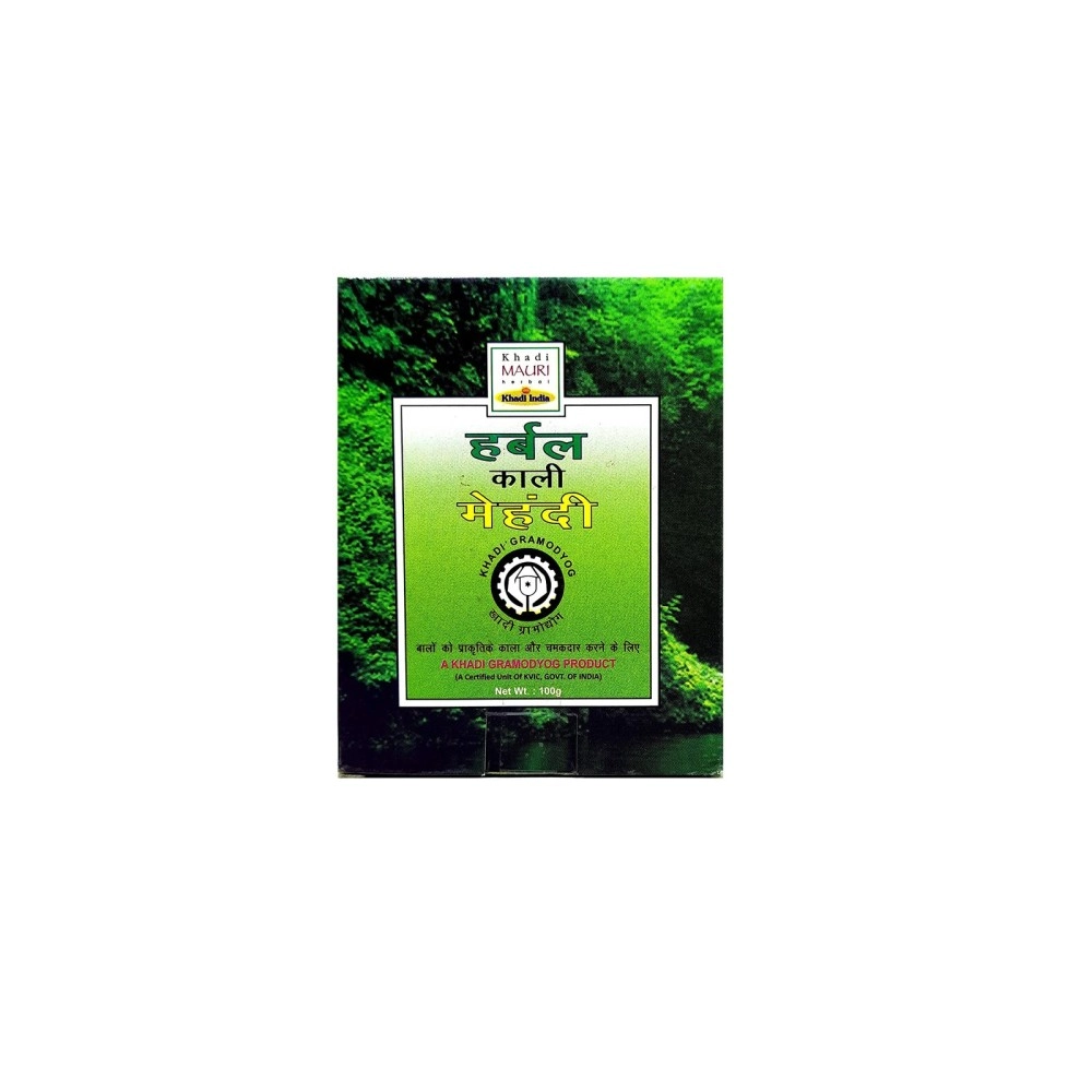 Khadi Mauri Black Mehndi,100 Grams