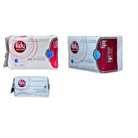 lady Anion sanitary napkin night use combo pack of 3
