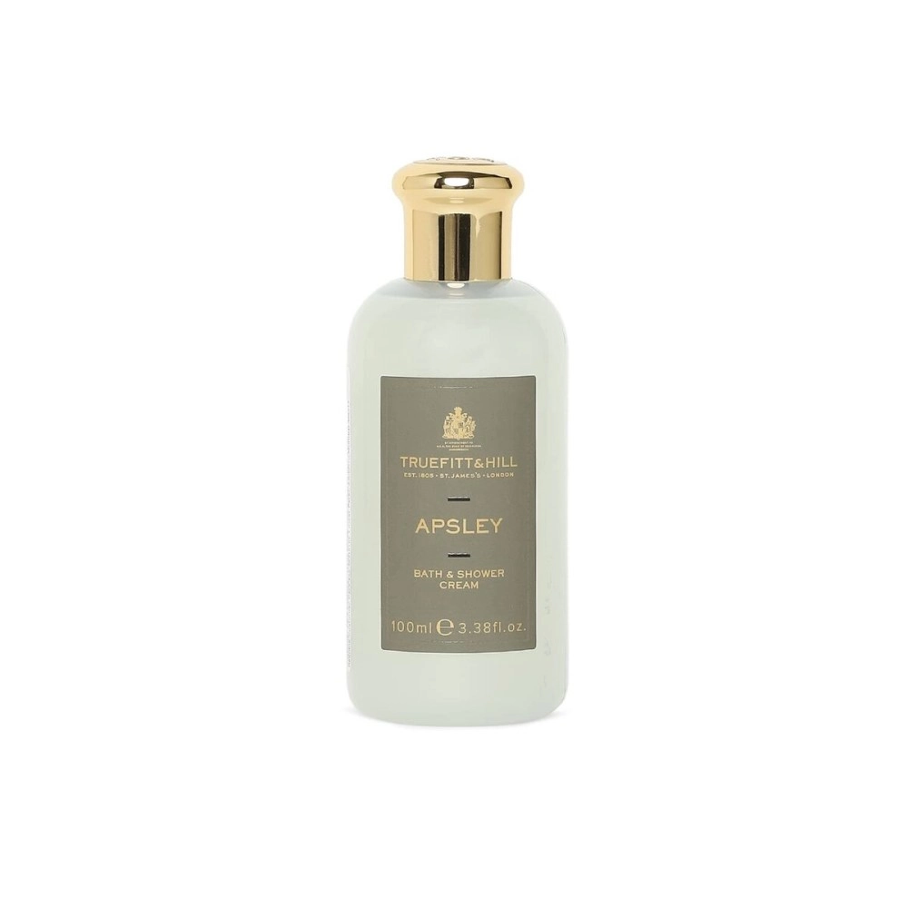 Truefitt & Hill Apsley Bath & Shower Cream 100ML | Essential Grooming Collection For Men | Suitable For All Skin Types