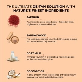 Ghar Soaps Sandalwood & Saffron Magic Soaps For Bath (300 Gms Pack Of 3) | Paraben Free | Chandan & Kesar Bath Soap | Handmade Soaps For Glowing | Skin Brightening Soap For Men & Women