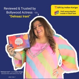 Indian Karigar Starch Holi Gulal for Holi Colour 480g 6 Flavor  80g Herbal Gulal Organic Holi Colours for Family Non Toxic Holi Color Organic Skin Safe Holi Colors Holi Gifts Pack of 6 Multicolor