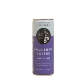 Blue Tokai Coffee Roasters Classic Bold Cold Brew Can 250ml | Ready to Drink Coffee | 100% Arabica Beans | Specialty Coffee | Pack of 2 (250ml x 2)
