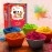 CraftVatika Natural Holi Colour - Organic Holi Gulal - Orange | Yellow | Red | Pink and Green - Holi Items- Pack of 5-80gm x 5 Holi Gift Pack-for Family, Party, Silky, Soft Skin Friendly,100% Safe