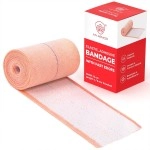 MY ARMOR Premium Elastic Adhesive Bandage for Support & Pain Relief, 10cm x 4mt,1 Piece