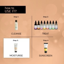 Deconstruct Skin Soothe Moisturizer | 1% Ceramides + 0.2% Bisabolol Lightweight Cream Moisturiser | For Dry to Combination Skin | 50 gm