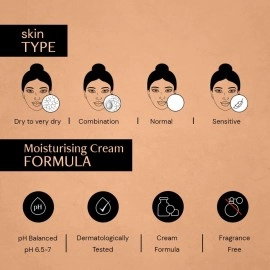 Deconstruct Skin Soothe Moisturizer | 1% Ceramides + 0.2% Bisabolol Lightweight Cream Moisturiser | For Dry to Combination Skin | 50 gm