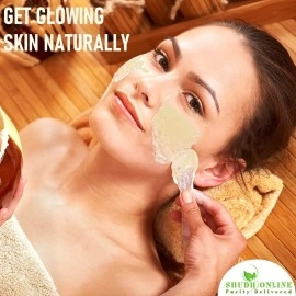 Shudh Online Sunnipindi Powder, Ubtan Powder - Herbal Bath powder (400g), for Women, Baby, Body, Men, Skin Whitening, Diwali (Sunni pindi, Nalangu Maavu, Sugandhi Utane, Utne, Uttan)