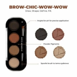 MY COLORS Soft And Natural Eyebrow Makeup Cake 4g For Women And Girls