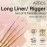 ARTIOS Fine Detailing Brush Set for Painting - Long Liner Rigger Set of 4 With Holder for Acrylic, Oil, Watercolor & Gouache - Handmade Cruelty-Free Wood Paint Brushes
