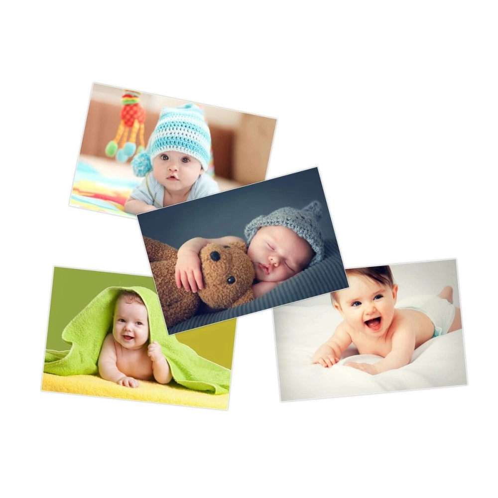 PRINTNET New Born Baby Girl,Boy Poster for Wall Pregnant Women Cute Large Posters in Room Bedroom with Big Size Gloss Finish, Size - 12 x 18 Inch, Set of 4 Photo