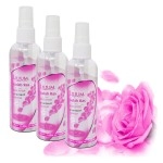 Lilium Pure & Natural Rose Water With Original Rose Frangrance, 60ml, Pack of 3