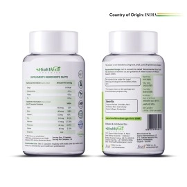 Health Veda Organics Plant Based Skin Radiance Collagen Builder with Vitamin C & Biotin, 800 mg, 60 Veg Capsules | Skin Cell Renewal & Protection for Healthy & Young-Looking Skin | For Men & Women