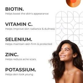 Health Veda Organics Plant Based Skin Radiance Collagen Builder with Vitamin C & Biotin, 800 mg, 60 Veg Capsules | Skin Cell Renewal & Protection for Healthy & Young-Looking Skin | For Men & Women