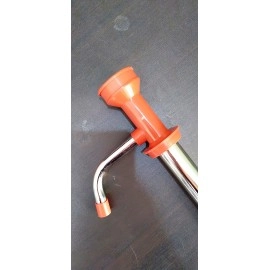 skiloriz Stainless Steel Manual Hand Push & Down for Oil Pump for Oil Extractor and Fuel Transfer for Kitchen Home and Outdoor Use Kitchen Tin Cans Pumping Machine Bottle Fuel Transfer Oil Pump. (1)