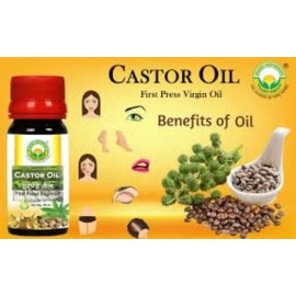 BASIC AYURVEDA Castor Oil (Erand Tail) - 50ml | Pure Ayurvedic Oil for Hair, Skin & Digestive Health