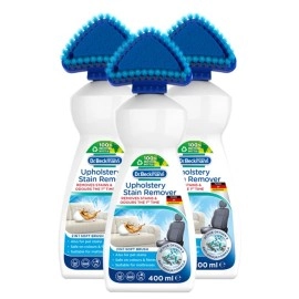 Dr Beckmann Upholstery Stain Remover,400Ml|Removes Even Stubborn Stains&Odours From Sofa,Couch,Car Seats,Office Chairs,Mattresses&More|With Applicator Brush|Sofa Cleaner|Pack Of 3