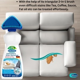 Dr Beckmann Upholstery Stain Remover,400Ml|Removes Even Stubborn Stains&Odours From Sofa,Couch,Car Seats,Office Chairs,Mattresses&More|With Applicator Brush|Sofa Cleaner|Pack Of 3