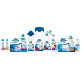 Dr. Beckmann Upholstery Stain Remover, 400ml | Removes Even Stubborn Stains and Odours from Sofa, Couch, Car Seats, Office Chairs, Mattresses & More | With Applicator Brush | Sofa Cleaner | Pack of 2