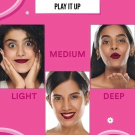 SUGAR POP Matte Lipcolour | Lasts Upto 8 hrs | Pink Lipstick for Women | Vitamin E Infused | Non-Drying, Smudge Proof, Long Lasting | 1.6ml - 09 Mulberry