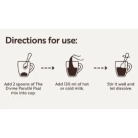 The Divine Foods Paruthi Paal-Cotton Seed Latte Mix-200 gm-Antioxidant Drink-Good Cholesterol Drink