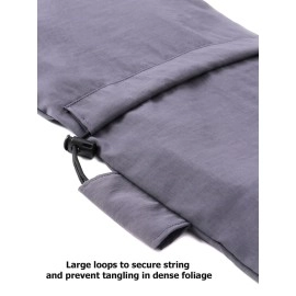 wildroar Anti Leech Socks- Grey-Lightweight- Water Repellant