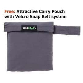 wildroar Anti Leech Socks- Grey-Lightweight- Water Repellant